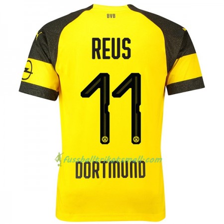 Günstige Fußballtrikots Borussia Dortmund Reus 11 2018-2019 Kurzarm Heimtrikotsatz kaufen